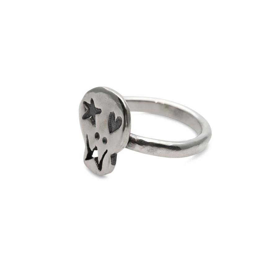 BELIEVEINMIRACLE（ビリーブインミラクル） SKULL FAMILY RING スカル