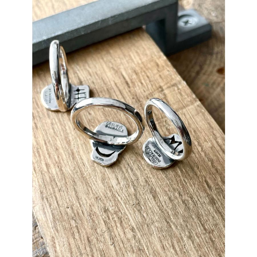 ミーさま専用　BELIEVE IN MIRACLE スカルリング BELIEVEINMIRACLE（ビリーブインミラクル） SKULL FAMILY RING スカル
