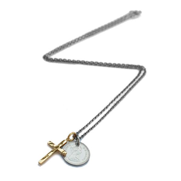 BELIEVEINMIRACLE（ビリーブインミラクル） SS CROSS NECKLACE クロス 