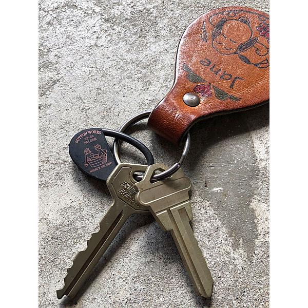 ボタンワークス　キーリング Button Works ボタンワークス Revolving Key Ring | Button Works