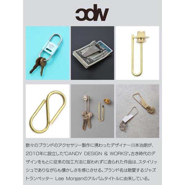 CANDY DESIGN & WORKS キャンディ デザイン&ワークス DOLPHY Key Ring (Ox Brass) CK-03 ドルフィーキーリング(オックスブラス) キーホルダー 鍵｜its12midnight｜08