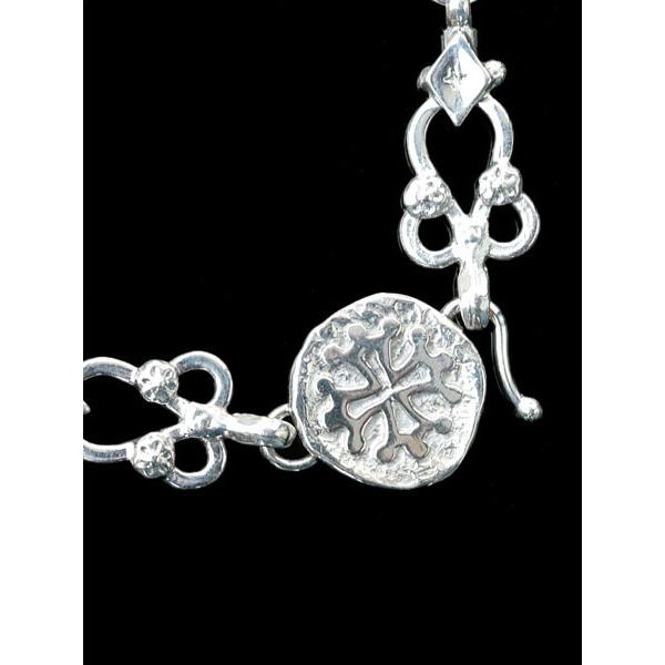Celia de Flers セリー デ フレール LINK AFGHAN STERLING SILVER BRACELET / シルバー ブレスレット 正規品 バングル キャット ウォレットチェーン モンセ…の画像