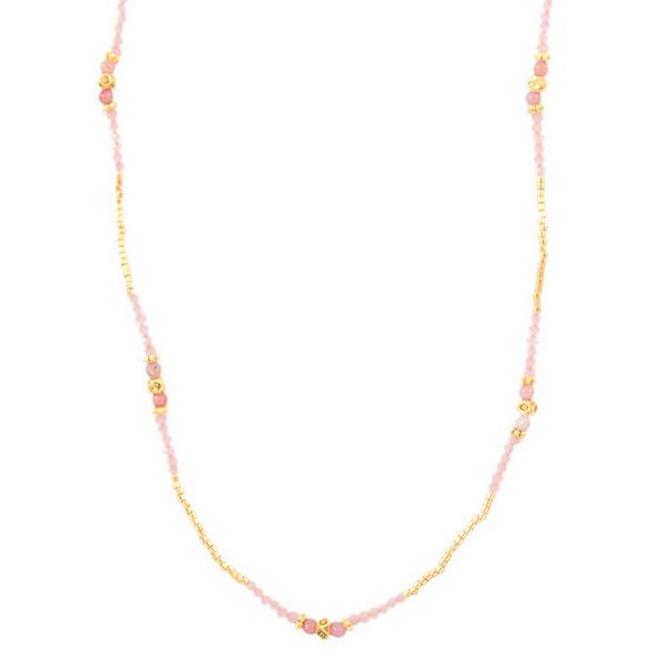 CHAN LUU チャンルー PINK MIX LAYERING NECKLACE NGZ-10838 ピンク
