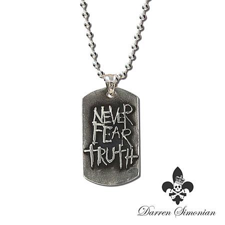 Darren Simonian ダレン シモニアン Never Fear Truth Necklace Darren Simonian ダレン シモニアン Never Fear Truth Necklace