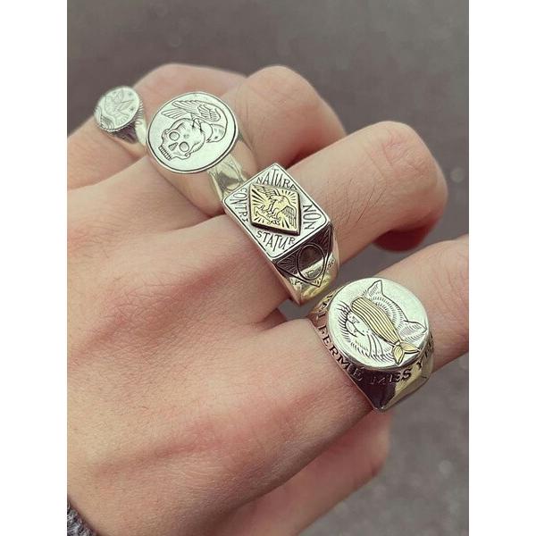 Digby & Iona ディグビー アンド アイオナ Gauguin Signet Ring Digby & Iona ディグビー アンド アイオナ Gauguin Signet Ring