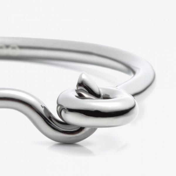 Eddie Borgo エディボルゴ DOOR LATCH CUFF (SILVER) 正規品