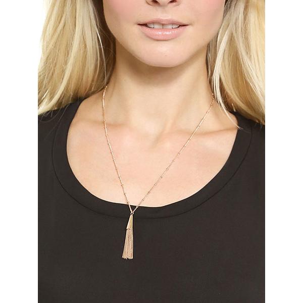 Eddie Borgo エディボルゴ SMALL CHAIN TASSEL PENDANT NECKLACE 