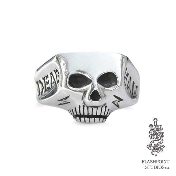 【値下げしました】フラッシュポイント　ジムスカルリング FLASH POINT（フラッシュポイント） JIM SKULL DEAD MAN ジムスカル