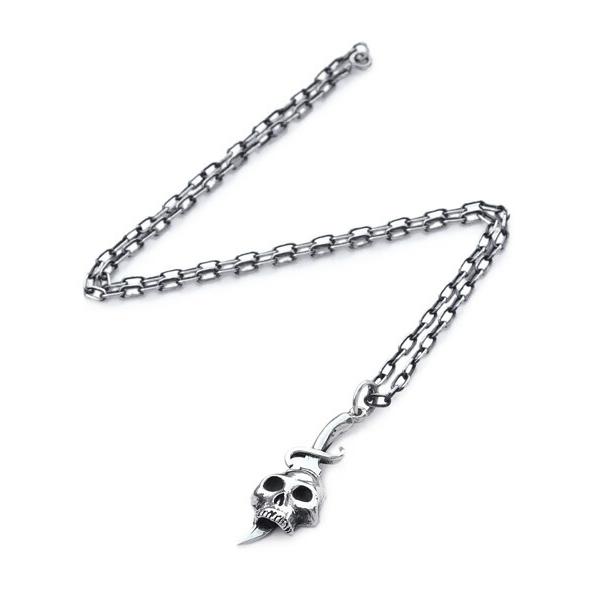 FLASH POINT（フラッシュポイント） SKULL DAGGER NECKLACE スカル