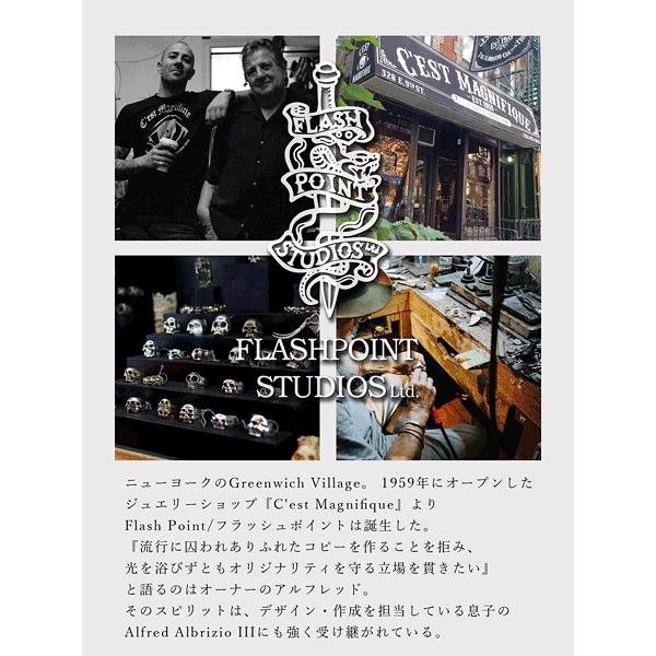 Flash Point フラッシュポイント JIM SKULL W S S PATCH with Ruby (it’s 12 midnight 別注モデル) ジムスカルリング 指輪 アイパッチ 眼帯 ルビー シルバー | FLASH POINT | 08