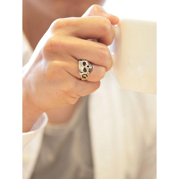 Flash Point フラッシュポイント JIM SKULL RING JOHNNY DEPP PLAIN TYPE ジョニーデッププレーンタイプ ジムスカルリング 指輪 ドクロ 骸骨 シルバー 銀 92…｜its12midnight｜06