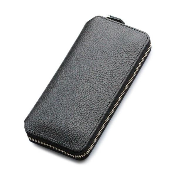foot the coacher（フットザコーチャー） LONG ZIP WALLET BLACK