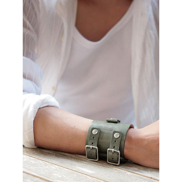gbb custom leather / カスタム レザー JD Cuff Bracelet カフ
