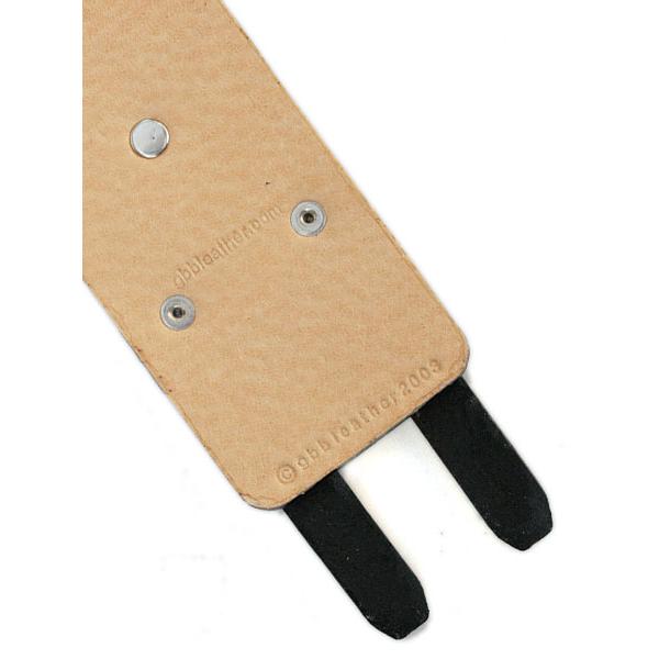 gbb custom leather / gbb カスタム レザー JD Cuff Bracelet JD カフ ブレスレット ( ブラック ) 正規品 レザー 革 黒 ブレス バックル ベルト メンズ …_3