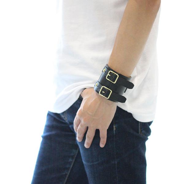 gbb custom leather / カスタム レザー JD Cuff Bracelet カフ