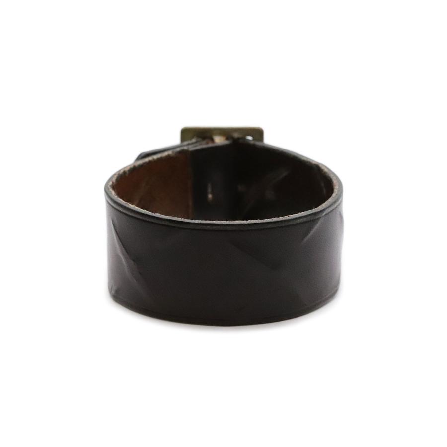 gbb custom leather / カスタム レザー Mill Cuff ( Black ) レザー