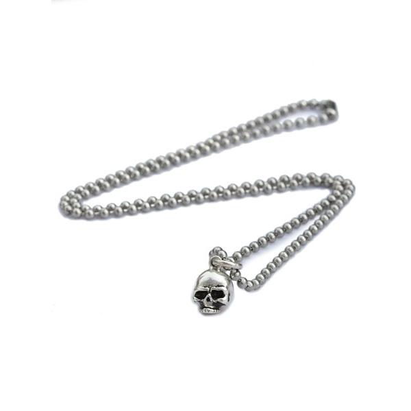 gbb custom leather / カスタム レザー Sterling Skull Pendant スカル