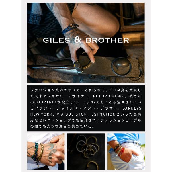 GILES & BROTHER ジャイルス アンド ブラザー スパイクリンク ブレスレット ( Silver ) シルバー 正規品 チェーン プレゼント ギフト メンズ 人気 ブラ…｜its12midnight｜08