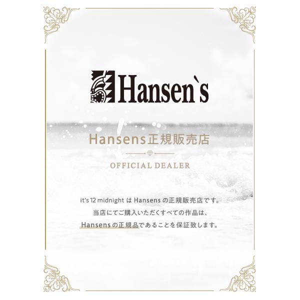 完璧 Hansens ハンセンズ OLI フィッシュフック 幸福 ネックレス 動物 骨 ペンダント シルクコード… ”オリ” 牙 正規品  ボーンカービング ハンセン神谷 アニマル ペアアクセサリー