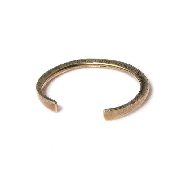 HARIM（ハリム） HARIM concept bangle Brass (SIDE STAMPS