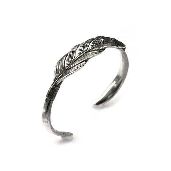 HARIM ハリム　フェザー　ブレスレット　バングル　シルバー　羽　自由　人気 HARIM（ハリム） Owl feather bangle 