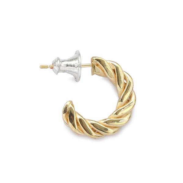 超美品 箱付 タグ付 HARIM ハリム レインピアス K18コーティング HARIM（ハリム） press pierce K18coat ( 2個セット ) HRA042GP S