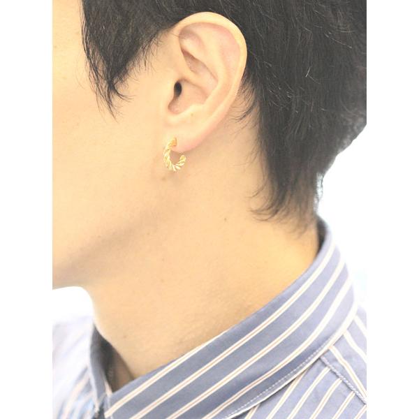 HARIM（ハリム） press pierce K18coat ( 2個セット ) HRA042GP S