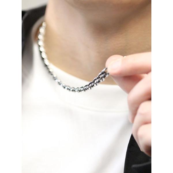 HARIM ハリム ARTIZAN CHAIN NECK HRC006 チェーンネックレス シルバー925 調節可能 銀 メンズ レディース  ユニセックス 人気 ブランド