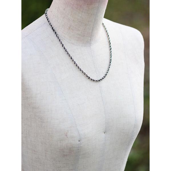 HARIM ハリム ARTIZAN CHAIN NECK CUSTOM Ver.3 数量限定 アルチザンチェーン ネックレス HRC011ver3 正規品 シルバーネックレス シンプルの画像