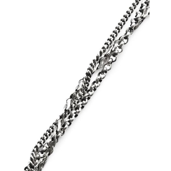 HARIM ハリム TRIPLE CHAIN BRACELET / トリプルチェーンブレスレット HRC014 シルバー 925 銀 ペア プレゼント ユニセックス メンズ レディースの画像