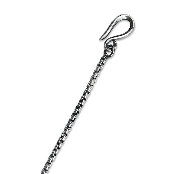 HARIM ハリム NARROW SQUARE BLOCK CHAIN BRACELET [ HRC019BC ] ナロー ブロックチェーン ブレスレット 正規品 シンプル 銀 メンズ レディース 人気 シンプルの画像