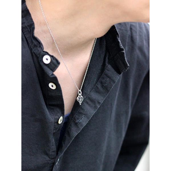 HARIM（ハリム） Stamp Heart Pendant スタンプ ハート ペンダント