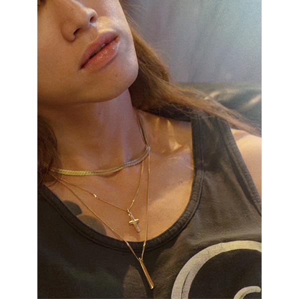 HARIM（ハリム） Still Hard CROSS GP Necklace / HRP107GP ネックレス