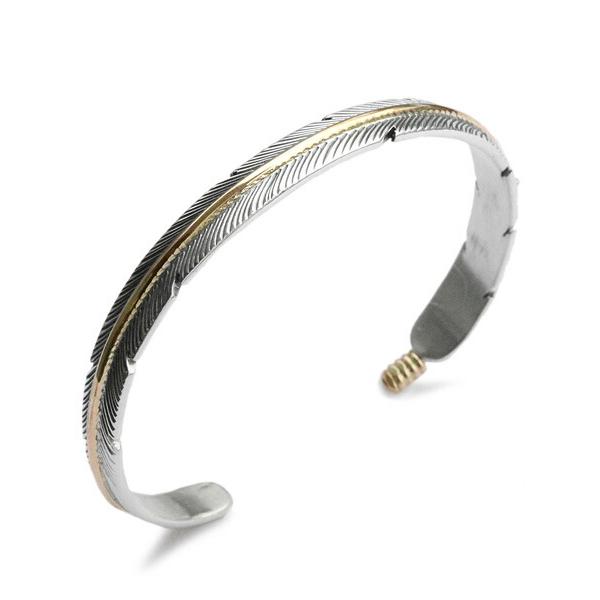 Harvey Mace ハービーメイス Silver & 12K Gold Filled フェザー
