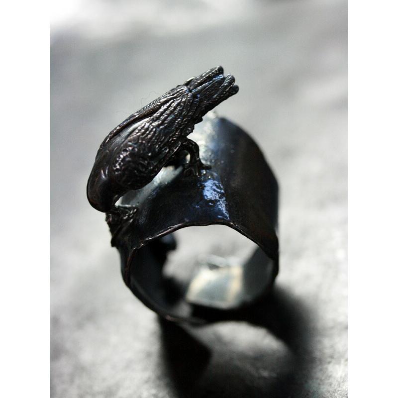 Old Tiffany スプーン リング 鳥と花々 【公式通販】