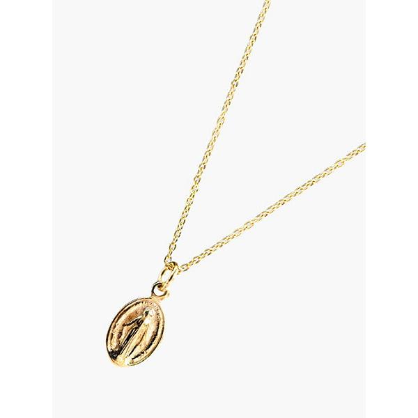 idealismsound Gold twist piece necklace