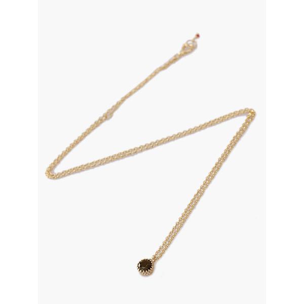 イデアリズムサウンド IDEALISM SOUND  GOLD MARQUISE FLOWER ネックレス (オニキス) No.12064 ゴールドマーキスフラワー 正規品 10K イエローゴールド 金の画像