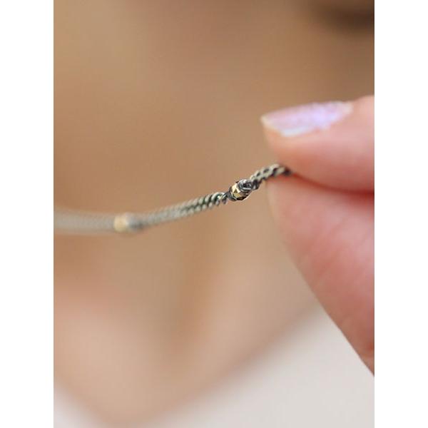 idealism sound（イデアリズムサウンド） KIHEI CHAIN with 10KYG Beads (50cm+5cm ...