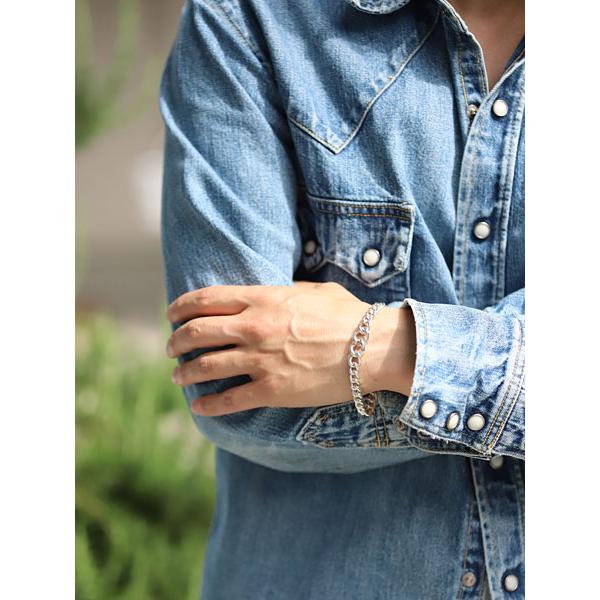 IDEALITE 喜平チェーンブレスレット IDEALITE イデアライト IDEALITE Link Chain Bracelet KP-L キヘイ