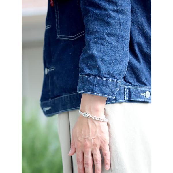 IDEALITE イデアライト IDEALITE Large Double Anchor Clasp Bracelet