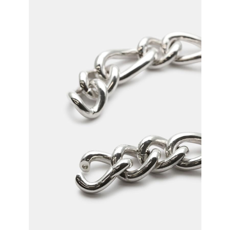 イデアライト IDEALITE Big And Small Twist Chain Bracelet [ L20025 ] チェーンブレスレット 正規品 シンプル シルバー おしゃれ イデアリズムサウンドの画像