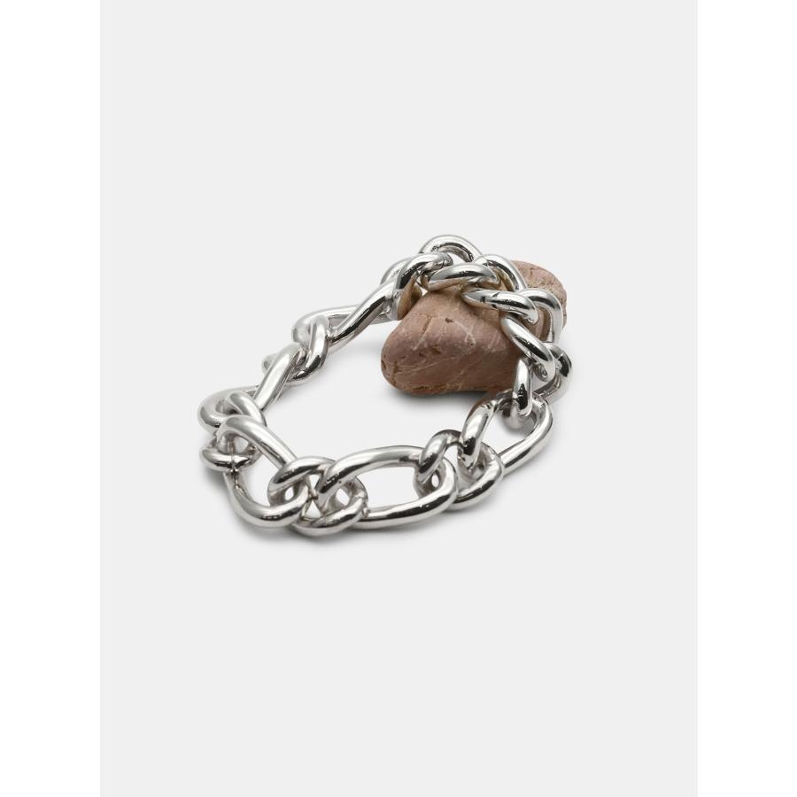 イデアライト IDEALITE Big And Small Twist Chain Bracelet [ L20025 ] チェーンブレスレット 正規品 シンプル シルバー おしゃれ イデアリズムサウンドの画像