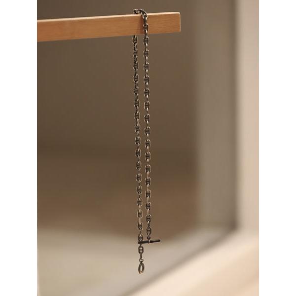 it's 12 midnight イッツ トゥエルヴ ミッドナイト Medium Anchor Chain Necklace OX [ M-N013-OX ] アンカーチェーン ネックレス 正規品 シルバー ペンダント_8