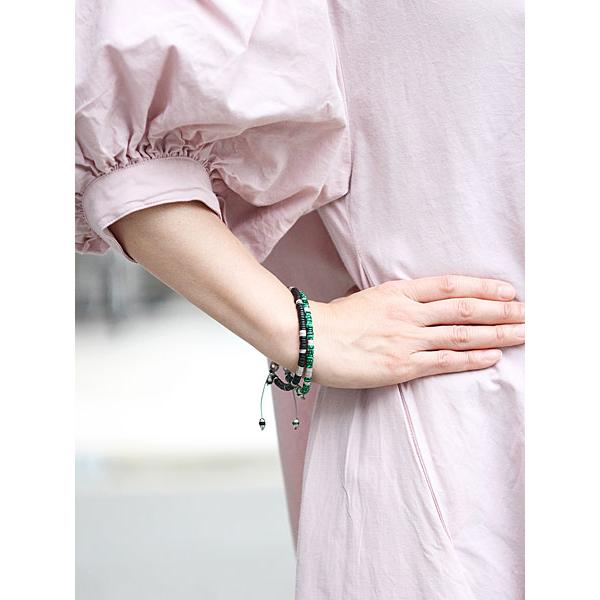 M.Cohen（エムコーエン） The Azuli Bracelet Malachite B-104001