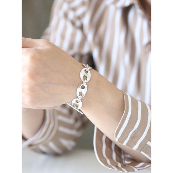 MIRAH（ミラ） B101 RP Silver925 Bracelet ( ロジウムコーティング 