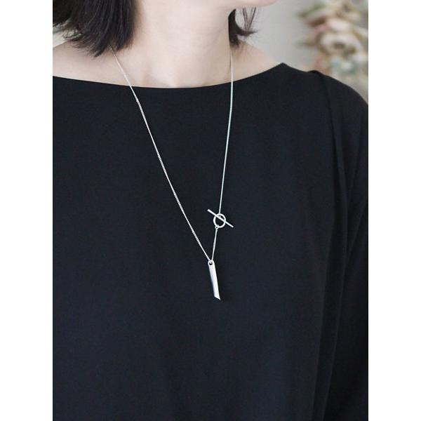 MIRAH ミラ N101RP Silver925 Necklace ( ロジウムコーティング ) 正規 