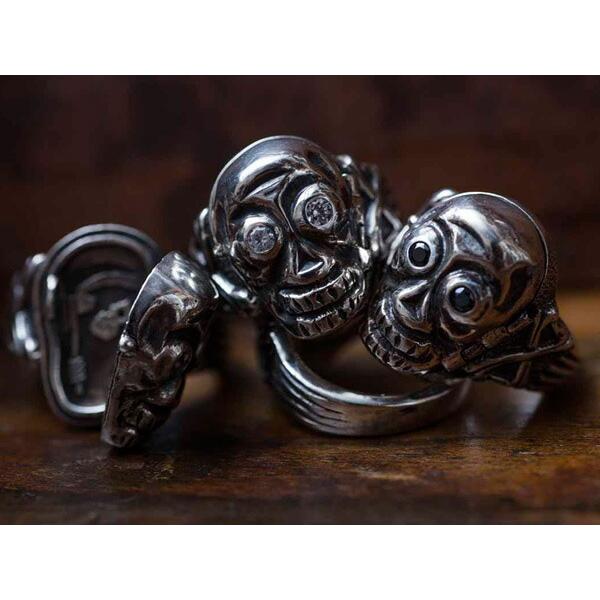 ピーナッツカンパニー PEANUTS&CO. Skull Poison Ring 