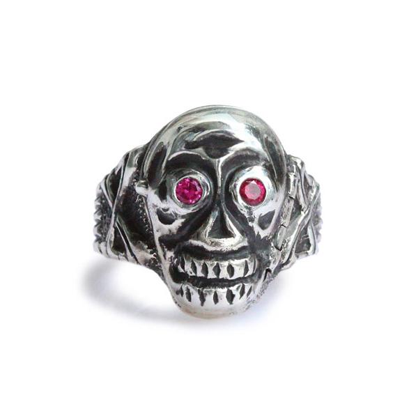PEANUTS＆CO ピーナッツカンパニー PEANUTS&CO. Skull Poison Ring 