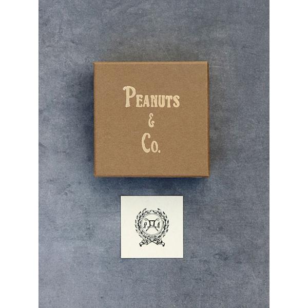 PEANUTS&CO. ピーナッツカンパニー BERO TATTOO PEANUTS ( slide ) Silver × K10 Pink Gold L Size ベロ タトゥー ピーナッツ シルバー × ピンクゴールドの画像