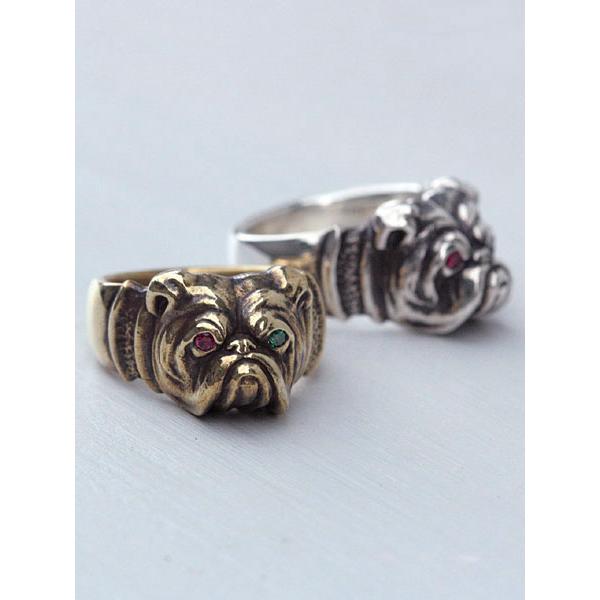 PEANUTS＆CO ピーナッツカンパニー PEANUTS&CO. Bull Dog Ring (Brass